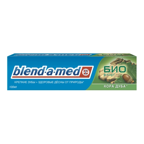 Зубная паста Blend a med Био Фтор кора дуба Паста для местного применения 1 шт.