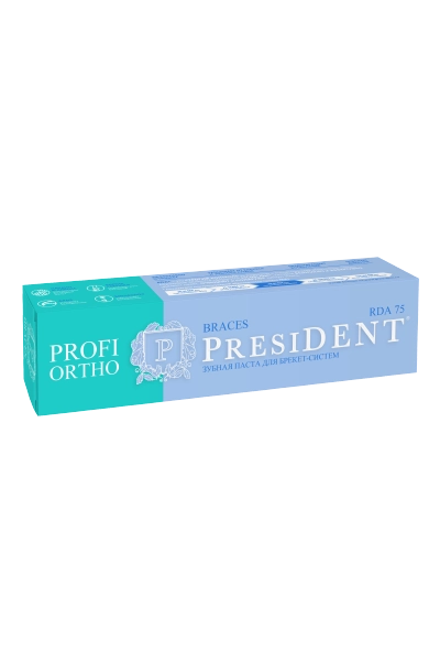 PresiDENT Зубная паста для брекет-систем Паста для местного применения 1 шт.