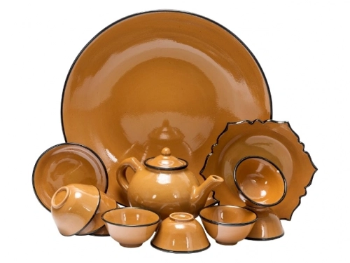 Набор чайный "Риштанская керамика", 12 предметов 12 шт.