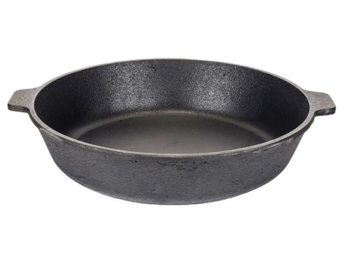 Жаровня чугунная DAVR METALL, 28 см 1 шт.