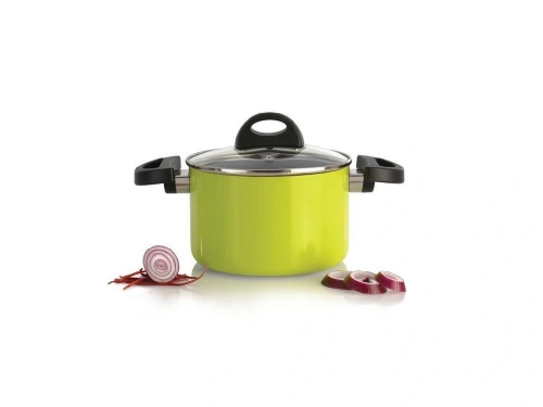 Кастрюля со стеклянной крышкой BergHOFF Eclipse, (лаймовая) 2 л 1 шт.
