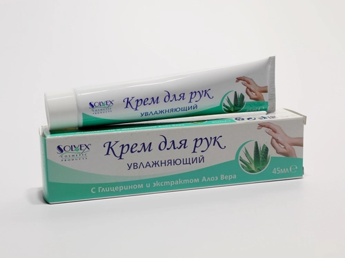 Крем Solvex для рук с экстрактом алоэ вера Крем 1 шт.
