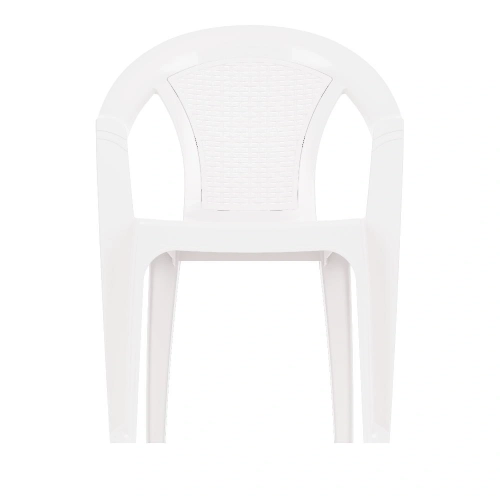 Садовый стул Альтернатива "Плетенка" М8536, (белый) 1 шт.