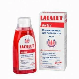 Ополаскиватель для полости рта Лакалют Lacalut Activ Актив Ополаскиватель 1 шт.