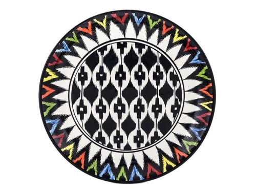 Блюдо Ляган "Риштанская керамика", Атлас, Ø 38 см 100мг 28 шт.