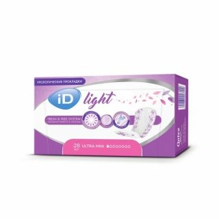 Прокладки урологические iD Light Ultra Mini Прокладки урологические 28 шт.