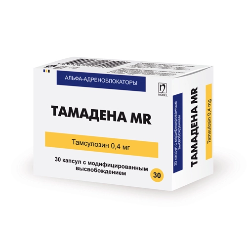 Тамадена MR Капсулы с модифицированным высвобождением 0,4мг 30 шт.