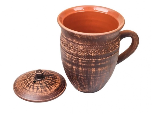 Кувшин "Славянская Керамика", Молочение Декор, 0.65 л 500мг 1 шт.