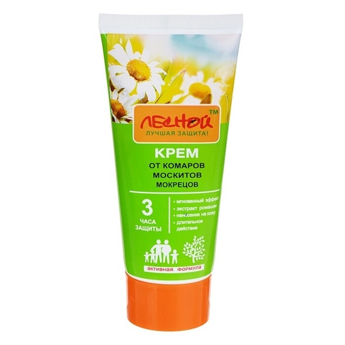 Лесной крем от комаров москитов мокрецов Крем 1 шт.
