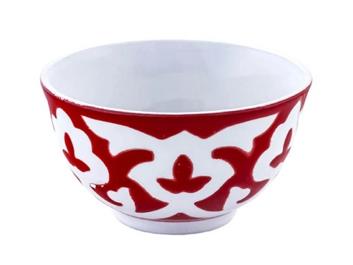 Пиала Красная Пахта, Turon Porcelain, Ø 8.5 см 5 шт.