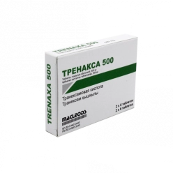 Тренакса 500 Таблетки 500мг 12 шт.